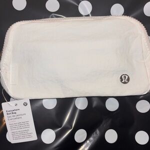 Lululemon x Disney Everywhere Belt Bag White NWT OS Crossbody Fanny Pack